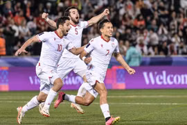 Tajikistan giành quyền vào vòng 1/8 Asian Cup 2023. (Nguồn: AFC)