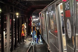 Hiện trường vụ va chạm.