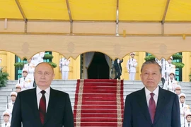 Lễ đón chính thức Tổng thống Nga Vladimir Putin