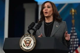 Phó Tổng thống Mỹ Kamala Harris. (Ảnh: AFP/TTXVN)