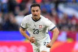 Xherdan Shaqiri lập nên kỳ tích trong lịch sử bóng đá thế giới. (Nguồn: Getty Images)