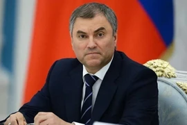 Chủ tịch Duma Quốc gia Nga Vyacheslav Volodin. (Ảnh: Sputnik/TTXVN)