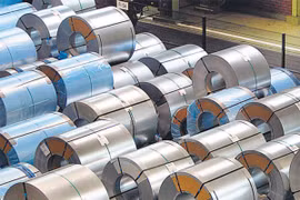 Xuất khẩu thép của Trung Quốc tăng 32,6% so với một năm trước đó. (Nguồn: Economic Times)
