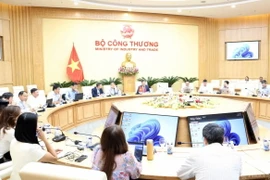 Thứ trưởng Bộ Công Thương Nguyễn Hoàng Long chủ trì buổi làm việc với bà Hilde Solbakken - Đại sứ Na Uy tại Việt Nam về nhóm đối tác chuyển đổi năng lượng công bằng (JETP). (Nguồn: Bộ Công Thương)