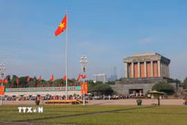 Lăng Chủ tịch Hồ Chí Minh. (Nguồn: TTXVN)