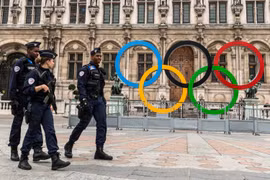 Pháp tăng cường an ninh cho Olympic Paris 2024. (Nguồn: AFP)