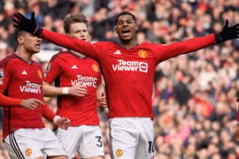 Manchester United giành chiến thắng tại vòng 28 Premier League. (Nguồn: AP)