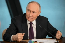 Tổng thống Nga Vladimir Putin. (Ảnh: AA/TTXVN)