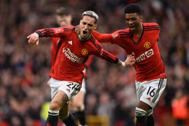 Manchester United thẳng tiến bán kết FA Cup. (Nguồn: Getty Images)