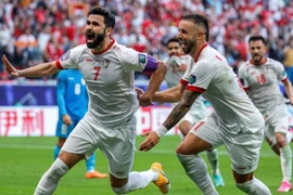 Syria giành vé vào vòng 1/8 Asian Cup 2023. (Nguồn: AFC)