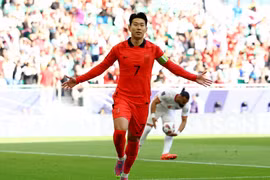 Son Heung-min ghi bàn nhưng Hàn Quốc chỉ giành được kết quả hòa. (Nguồn: Reuters)
