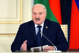 Tổng thống Belarus Alexander Lukashenko tại cuộc họp ở Saint Petersburg, Nga ngày 29/1/2024. (Ảnh: AFP/TTXVN)