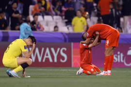 Malaysia dừng bước sau thất bại trước Bahrain ở những phút bù giờ. (Nguồn: Reuters)