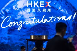 Thị trường chứng khoán Hong Kong (Trung Quốc) đang có chuỗi tăng điểm dài nhất kể từ năm 2018. (Nguồn: Bloomberg)