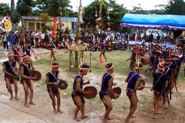 Cồng chiêng Tây Nguyên. (Ảnh: Sỹ Huynh/TTXVN)