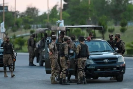 Lực lượng binh sỹ Pakistan. (Ảnh: AFP/TTXVN)