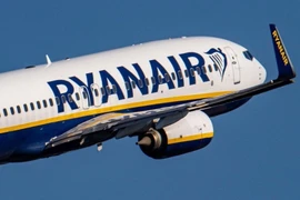 Máy bay của hãng hàng không Ryanair. (Nguồn: Ryanair)