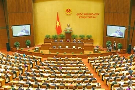 Toàn cảnh phiên khai mạc. (Ảnh: Doãn Tấn/TTXVN)