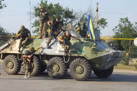 Binh sỹ Ukraine. (Nguồn: AP)