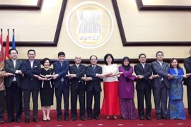 Đại diện các Phái đoàn thường trực tại ASEAN. (Ảnh: CTV)