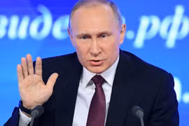 Tổng thống Nga Putin. (Nguồn: NBC News)