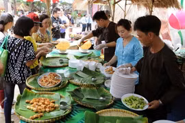 Một liên hoan ẩm thực tại Thành phố Hồ Chí Minh. (Ảnh: An Hiếu/TTXVN)