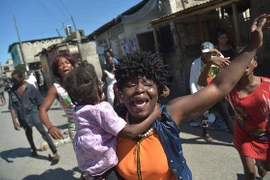 Biểu tình phản đối kết quả bầu cử ở Haiti. (Nguồn: AFP) 