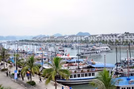 Quang cảnh Cảng tàu khách quốc tế Tuần Châu. (Ảnh: Nguyễn Hoàng/TTXVN)