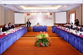 Trưởng Ban Đối ngoại Trung ương Hoàng Bình Quân phát biểu khai mạc. (Ảnh: An Đăng/TTXVN)