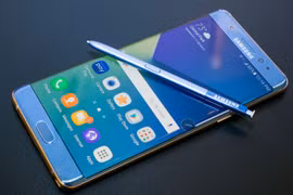 Điện thoại Galaxy Note 7. (Nguồn: CNET)