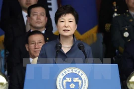 Tổng thống Hàn Quốc Park Geun-hye. (Nguồn: EPA/TTXVN)
