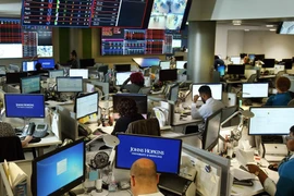 Trung tâm chỉ huy được triển khai tại Bệnh viện Johns Hopkins. (Ảnh: CTV/Vietnam+)