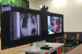 Một hệ thống y tế từ xa (Telemedicine). (Ảnh: TTXVN/Vietnam+)
