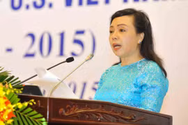 Bộ trưởng Bộ Y tế Nguyễn Thị Kim Tiến. (Ảnh: TTXVN/Vietnam+)