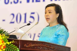 Bộ trưởng Bộ Y tế Nguyễn Thị Kim Tiến. (Ảnh: TTXVN/Vietnam+)