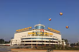 Trung tâm Sản Nhi trực thuộc Bệnh viện đa khoa tỉnh Phú Thọ. (Ảnh: PV/Vietnam+)