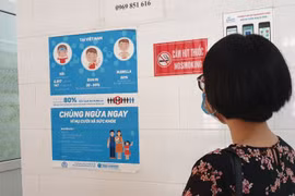 Sử dụng vắcxin cúm là biện pháp dự phòng hiệu quả bệnh cúm. (Ảnh: T.G/Vietnam+)