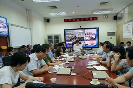 Quang cảnh cuộc họp. (Ảnh: PV/Vietnam+)