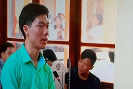 Bị cáo Hoàng Công Lương. (Ảnh: PV/Vietnam+)