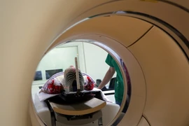 Chẩn đoán đặc trị PET/CT điều trị cho bệnh nhân ung (Ảnh: Phương Vy/TTXVN)