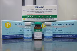 Vắcxin phối hợp sởi-rubella. (Ảnh: PV/Vietnam+)