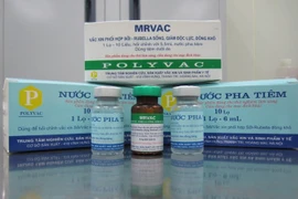 Vắcxin phối hợp sởi-rubella. (Ảnh: PV/Vietnam+)