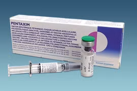 Mẫu vắcxin Pentaxim. 