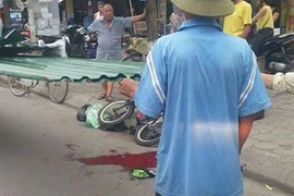 Hiện trường vụ tai nạn. (Nguồn: otofun.net)