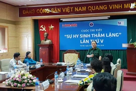 Quang cảnh buổi lễ phát động cuộc thi. (Ảnh: PV/Vietnam+)