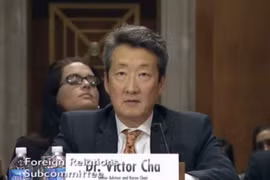Chuyên gia Mỹ Victor Cha. (Nguồn; washingtontimes)