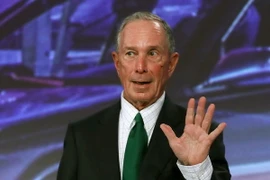 Cựu Thị trưởng New York Michael Bloomberg. (Ảnh: AFP/TTXVN)