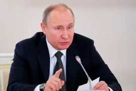 Tổng thống Nga Vladimir Putin. (Ảnh: AFP/TTXVN)