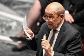 Ngoại trưởng Pháp Jean-Yves Le Drian. (Ảnh: AFP/TTXVN)
