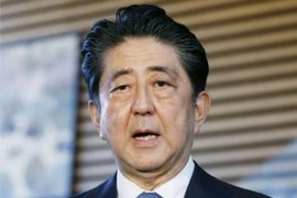 Thủ tướng Nhật Bản Shinzo Abe. (Ảnh: Kyodo/TTXVN)